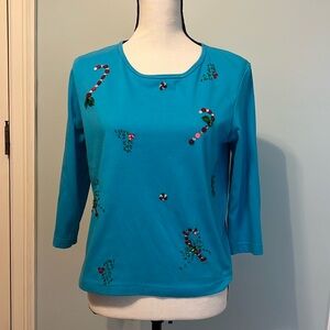 Shenanigans Christmas Blouse